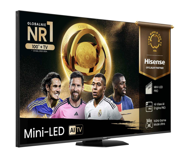 Hisense 65U8Q 65" Mini LED 165 Hz 4K Dolby Vison Atmos - 1338861 - zdjęcie 2